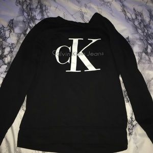 Calvin Klein Jeans Black Crewneck